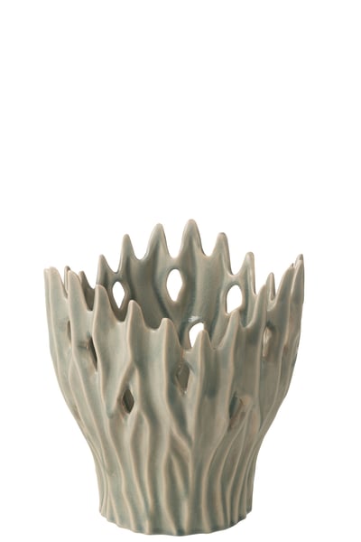 Vase amy porcelaine bleu clair small