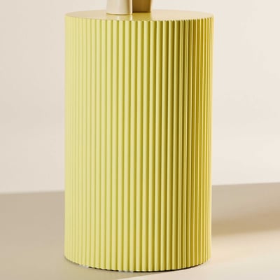 Table d'appoint Lenox - Jaune clair / MDF