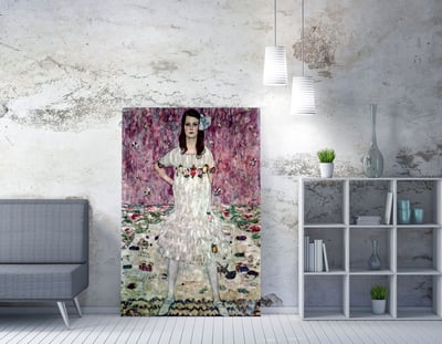 Gustav Toile décorative encadrée | 100 anvas | Multicolore