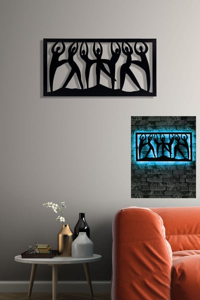 Firewood éclairage LED | Base noire | 60 LEDs/m | Bleu