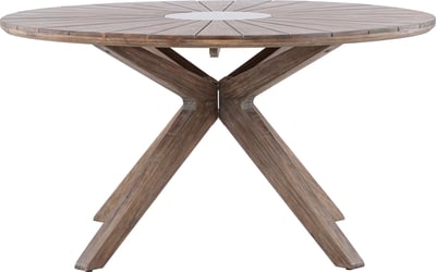Table à manger Rosario Venture Design - Acacia Ø140 - Marron