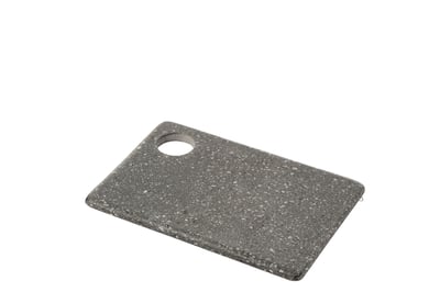 Planche rectangulaire trou marbre gris Planche rectangulaire trou marbre gris