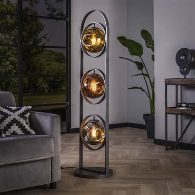 Lampadaire Lars-ancien argent Lampadaire Lars-ancien argent