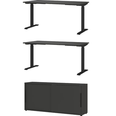 Ensemble de bureau Hermoso | Deux bureaux et un buffet Ensemble de bureau Hermoso | Deux bureaux et un buffet