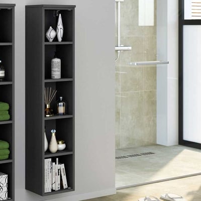 Colonne ouverte Gene 25cm - gris graphite Colonne ouverte Gene 25cm - gris graphite