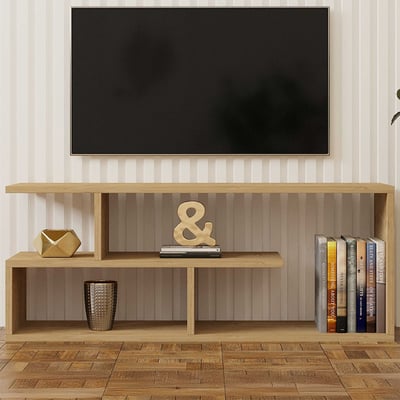 Cafu Meuble TV | 100 % MÉLAMINE | Saphir