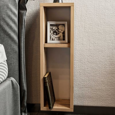 Turra Table de chevet flottante | 100 % MÉLAMINE | Pin