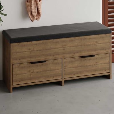 Cove Shoe Bench Meuble à chaussures | 100 % MÉLAMINE | Hitit
