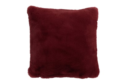 Coussin cutie polyester rouge cerise Coussin cutie polyester rouge cerise