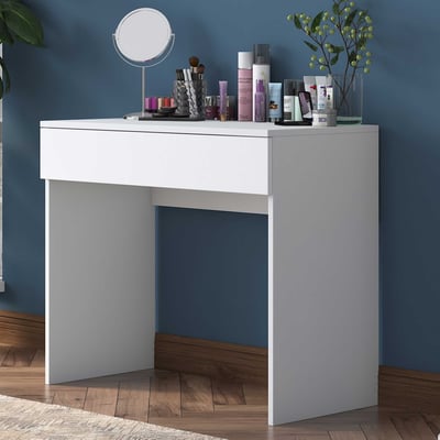 Table de maquillage Locelso - Panneau de particules E1 100% mélaminé Table de maquillage Locelso - Panneau de particules E1 100% mélaminé