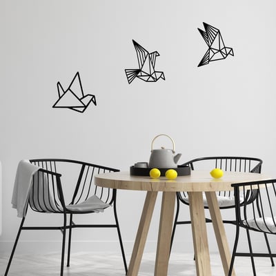 Skyler Accessoire mural décoratif 100% BOIS | 8mm d'épaisseur | Noir Skyler Accessoire mural décoratif 100% BOIS | 8mm d'épaisseur | Noir