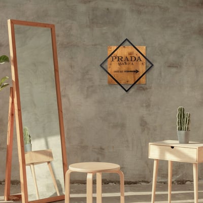Skyler Accessoire mural décoratif | 50% bois | Noyer noir Skyler Accessoire mural décoratif | 50% bois | Noyer noir
