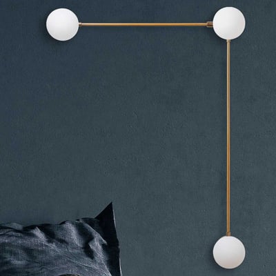 Domino Applique | CORPS EN MÉTAL | Vintage