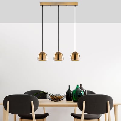 Lustre Vintage en métal | Fulgor 62 cm | Hauteur réglable