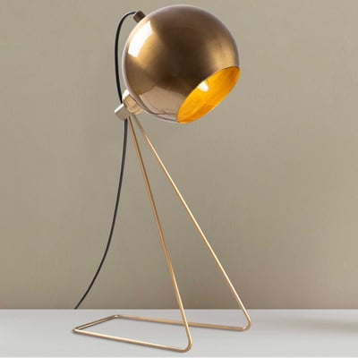 Mixed Lampe de table | Corps en métal | Vintage