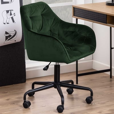 Chaise de bureau Bridget - vert Chaise de bureau Bridget - vert