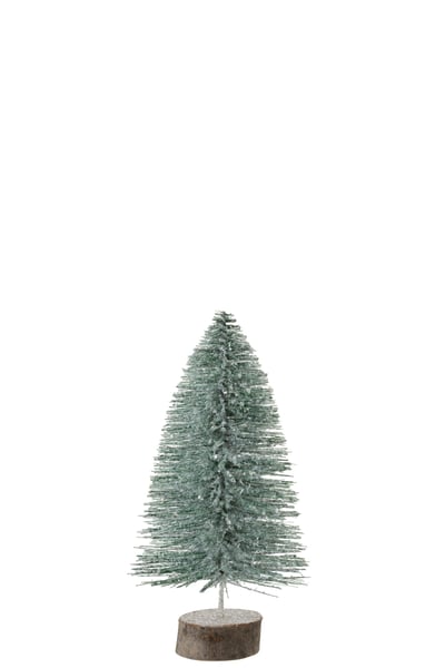 Sapin de noel decoratif paillettes vert clair medium