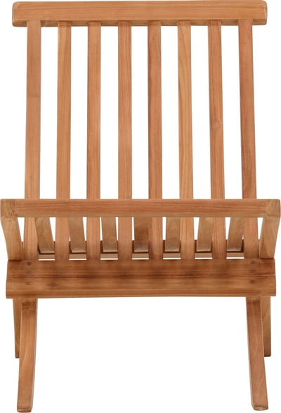 Fauteuil Kenya Venture Design en teck doré naturel - 80x50x75 cm - Naturel