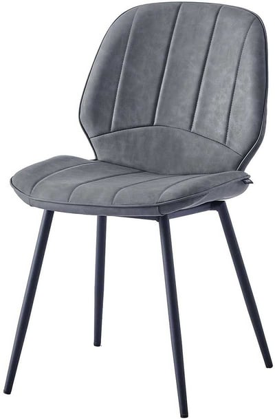 Chaise de salle à manger Burki - gris clair 