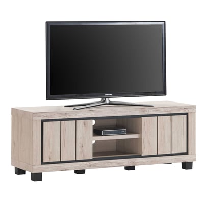 Meuble tv Elke 145cm 2 portes - chêne Meuble tv Elke 145cm 2 portes - chêne