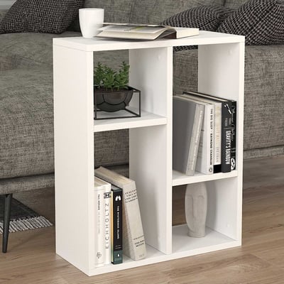 Etagère d'appoint Lupus - 51x22x64cm - blanc