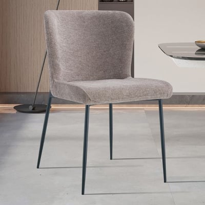 Chaise de salle à manger Lisa | 50 x 62 x 85 cm | Design couleur sable Chaise de salle à manger Lisa | 50 x 62 x 85 cm | Design couleur sable