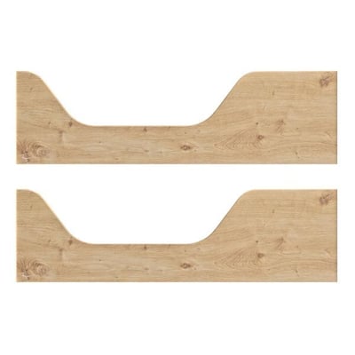 Barrières de lit pour lit évolutif Lison | 136 x 2 x 39 cm | Artisan Oak design