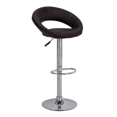 Lot de 2 tabourets de bar Berga - noir Lot de 2 tabourets de bar Berga - noir