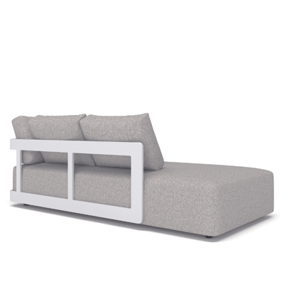 Raphael Chaise longue de jardin | 100 x 208 x 58 cm | gris clair Raphael Chaise longue de jardin | 100 x 208 x 58 cm | gris clair