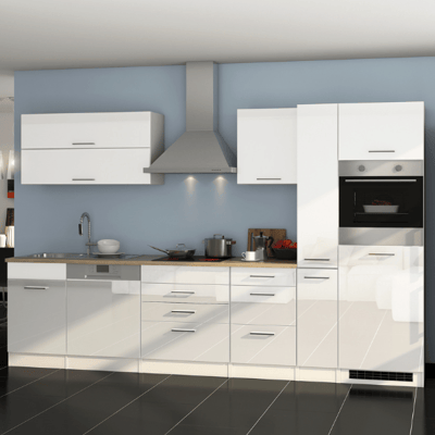 Ensemble de cuisine Mailand | Appareils non inclus | High Glossy White Ensemble de cuisine Mailand | Appareils non inclus | High Glossy White