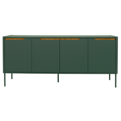 Crédence Switch 173 cm 4 portes - vert forêt