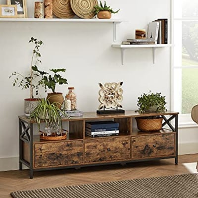 Meuble TV rustique marron Meuble TV rustique marron