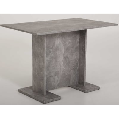 Table de salle à manger Inessa 108x68 cm-béton Table de salle à manger Inessa 108x68 cm-béton
