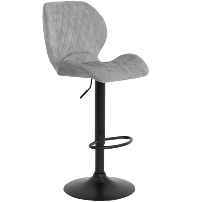 Tabouret de bar Ayla-gris vintage Tabouret de bar Ayla-gris vintage