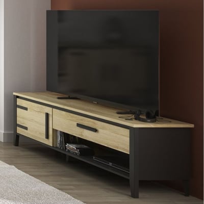 Meuble TV Cork | 171 x 45 x 55 cm | Design Gold Oak Meuble TV Cork | 171 x 45 x 55 cm | Design Gold Oak