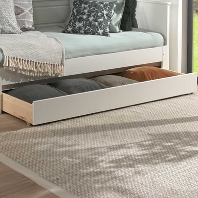 Tiroir-lit pour lit banquette Pepin - blanc
