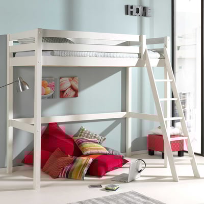 Lit mezzanine Claire 90x200 - blanc Lit mezzanine Claire 90x200 - blanc