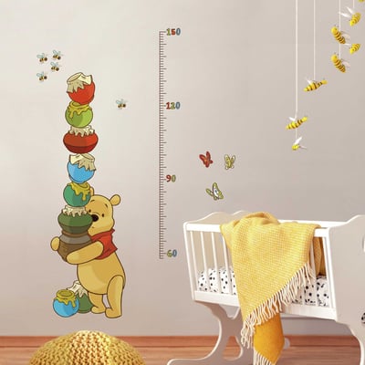 Sticker toise murale Winnie l'ourson