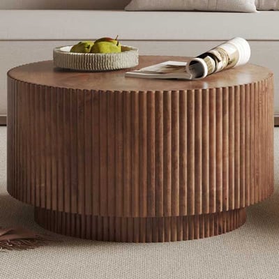 Table basse Runaway | Ø70 x 38 cm | Bois de manguier