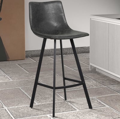 Tabouret de bar Ozan 78cm - noir