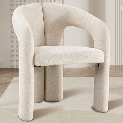 Chaise de salle à manger Beja - 62x63x74cm - beige