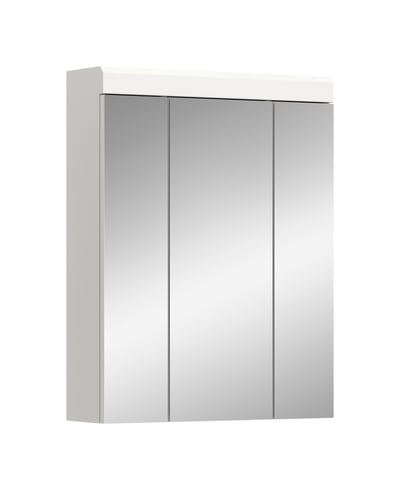 Armoire miroir Scout Xonox - Blanc haut brillant - 60x79x18 cm