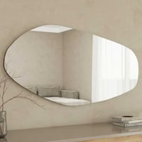 Bella Miroir | 60 x 120 cm | Forme organique | Noir