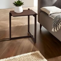 Trabzon Table d'appoint | Corps en bois de hêtre | Noyer