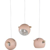 Suspension Tubbie Rose poudré Venture Design - Acier - 73x23x16 cm