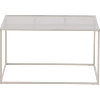 Table basse Netz Venture Design - Acier Beige - 80x80 cm