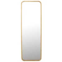 Miroir mona rectangulaire metal/verre or