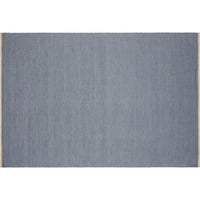 Tapis en laine Jaipur - 170 x 240 cm - Bleu marine