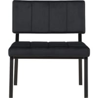 Canapé individuel Monett Venture Design - Velours Noir