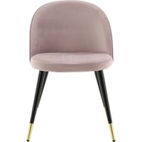 VELOURS LOT DE 2 LAITON ROSE POUDRÉ